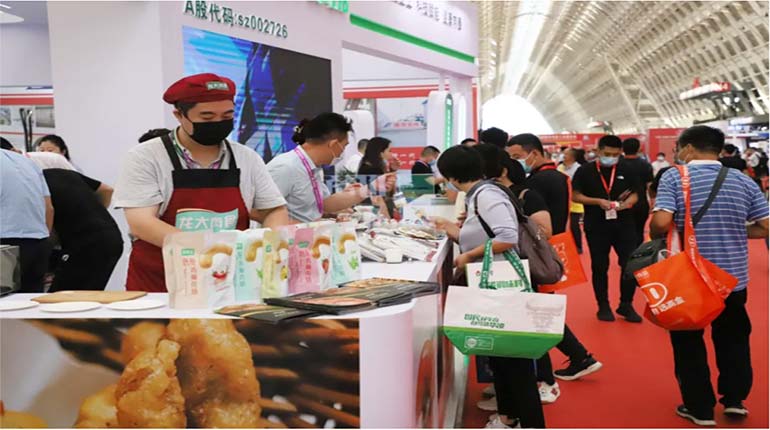 2021中国国际肉类工业展览会圆满落幕，乐鱼肉食再获两项口碑大奖